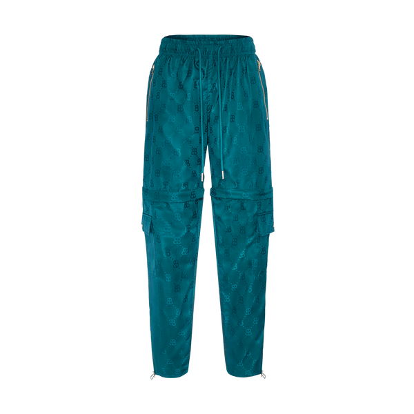 THE MONOGRAM CARGO PANTS- FOREST