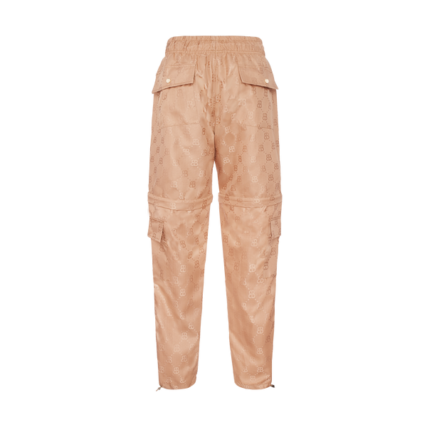 THE MONOGRAM CARGO PANTS- TAUPE