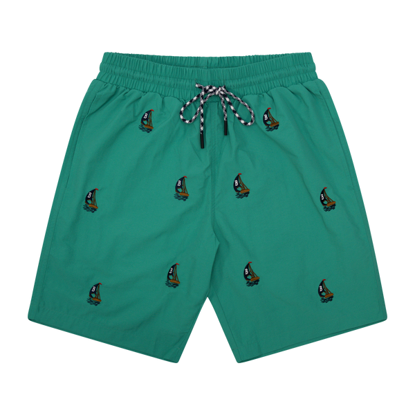 THE CLASSIC SWIM SHORTS-FOREST