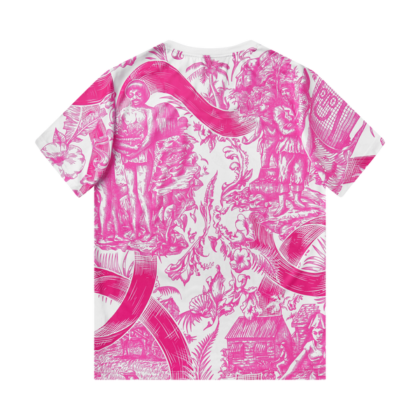 HERITAGE BREAST CANCER AWARENESS TEE-WHITE