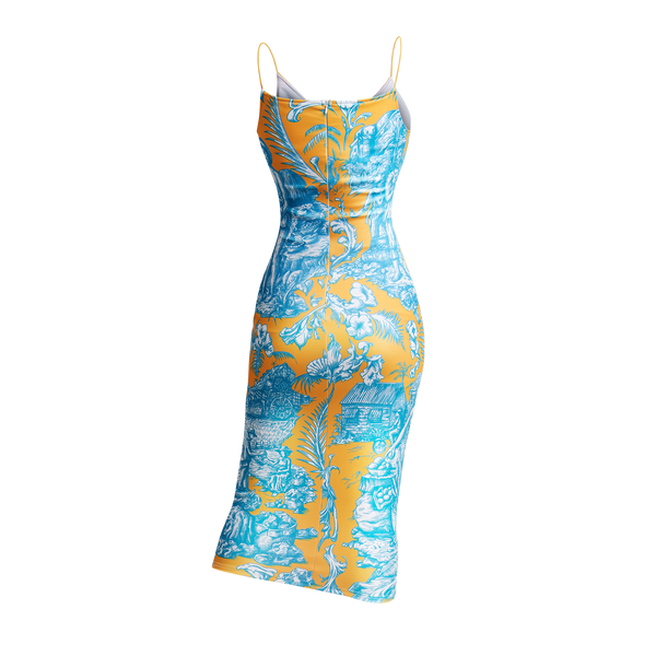 50TH INDEPENDENCE BODYCON-GOLD