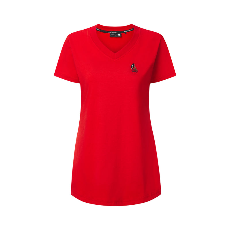 THE CLASSIC WOMEN'S TEE- RED