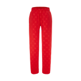 THE MONOGRAM TRACK PANTS-RED
