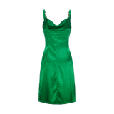 COPA SLIP DRESS-GREEN