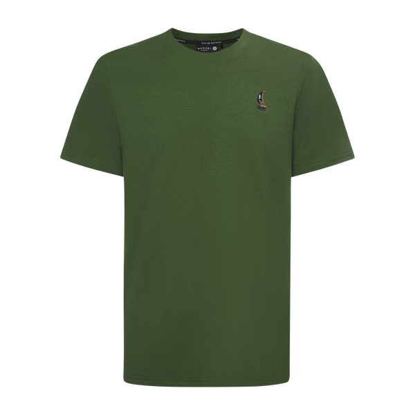 THE CLASSIC MEN'S TEE- ARMY GREEN