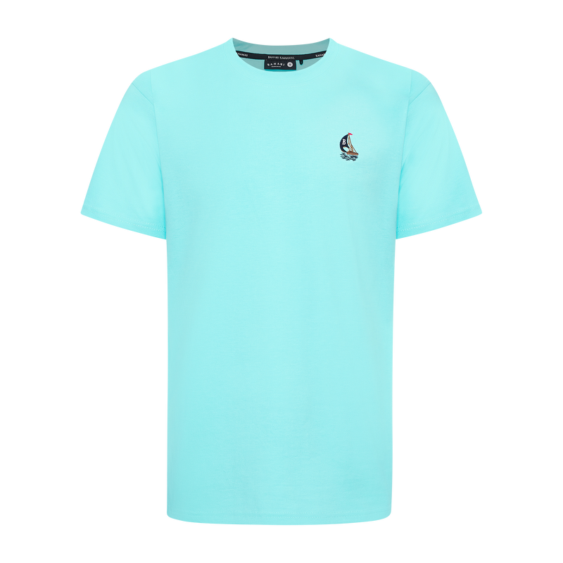 THE CLASSIC MEN'S TEE- QUENCH BLUE