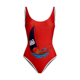 THE NAVIS SWIMSUIT-RED