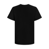 THE SUEDE LOGO TEE-BLACK