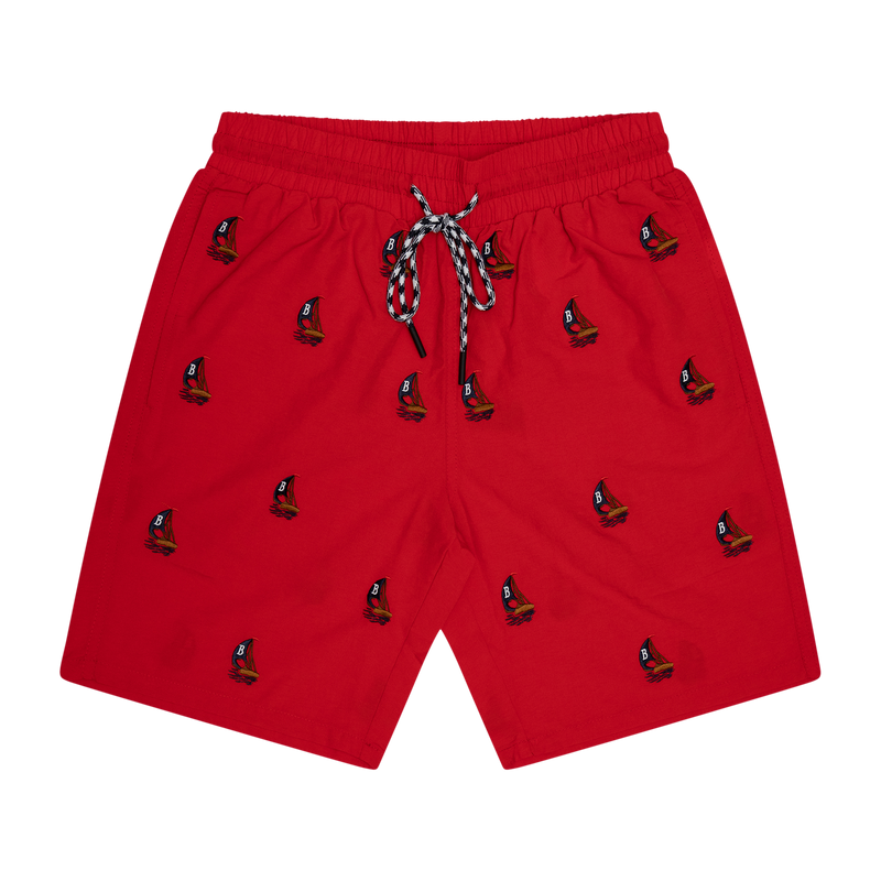 THE CLASSIC SWIM SHORTS- RED