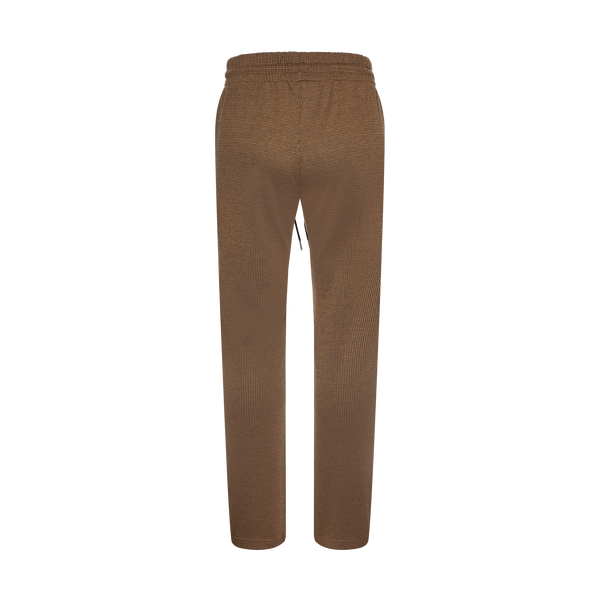 THE HOUNDSTOOTH PANTS-BROWN